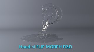 Houdini FLIP FLUID | LIQUID MORPHING