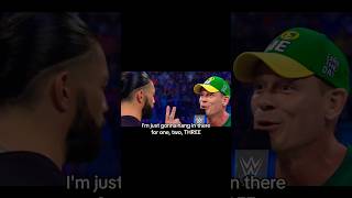 John Cena One, Two, Three #shorts #wwe #johncena #romanreigns