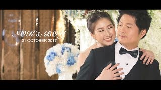 Cinematic Wedding Party Nok&Boy 01 OCT 2017