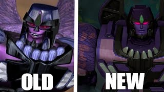 Kingdom Megatron's Voice Vs. Beast Wars Megatron's Voice