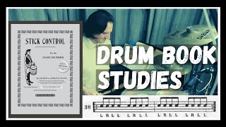 DRUM BOOK STUDIES || Steve Gadd Jazz  Samba - Stick Control by George Lawrence Stone