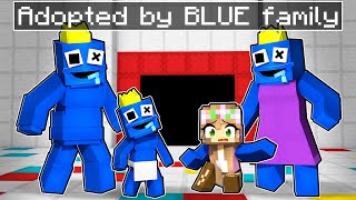 Adopted By The BLUE ROBLOX RAINBOW FRIENDS in Minecraft