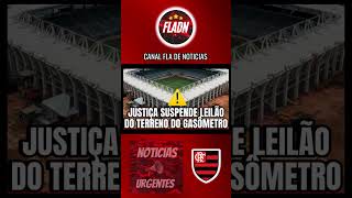 JUSTIÇA SUSPENDE LEILÃO DO TERRENO DO ESTÁDIO DO FLAMENGO NO GASÔMETRO