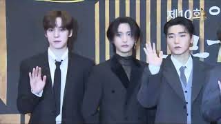 ATEEZ on 10th Edaily Culture Awards Red Carpet - Full Cut #ateez