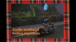 New Zwift Scotland Route: Rolling Highlands and Nessie