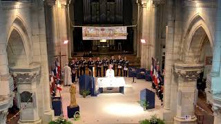 La chorale de la gendarmerie d'Oloron chante à Bordeaux : partie 2