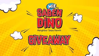 LIVE GIVEAWAY SABENDINO | SUBSCRIBE