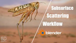 Blender Subsurface Scattering Workflow Tutorial