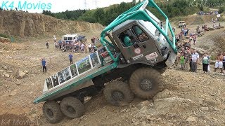 8X8 Mercedes-Benz truck in OffRoad, Truck trial | Tegau, 2017 | no. 502