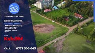 Commercial plots available within Juja Town