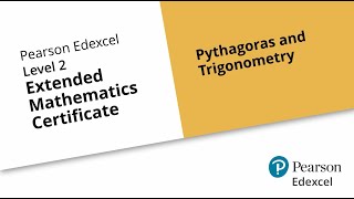 Level 2 Extended Maths Certificate: Topic Paper 12 - Pythagoras and Trigonometry