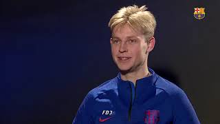 Frenkie de Jong REACTS to his first #ElClásico