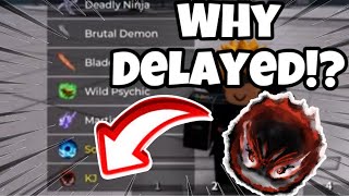 WHY KJ FREE UPDATE IS DELAYED!?! | The Strongest Battlegrounds