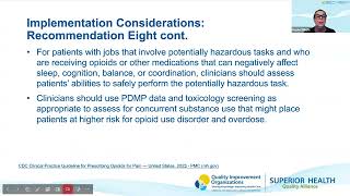 Opioid Prescribing Learning Collaborative Session 5