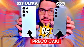 SAMSUNG S23 vs S23 ULTRA: Testei TUDO e vou MOSTRAR 😱 DIFERENÇAS IMPACTANTES