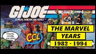 Marvel's G.I.JOE A REAL AMERICAN HERO Issues 1-155 Comic Cover Gallery (1982-1994)