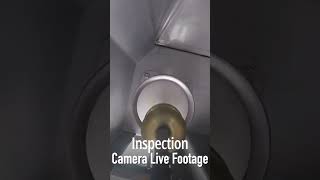 Inspection Camera In Tubular Cablevey Conveyor