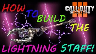 How To Build The Lightning Staff Tutorial On ORIGINS REMASTERED Black Ops 3 Zombies "DLC5"