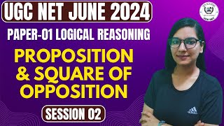 Logical reasoning : Proposition & Square of Opposition II Paper 1 Logical reasoning II Session 2 I