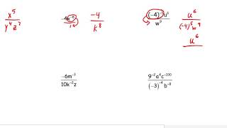 U1D1- Zero and Negative exponents