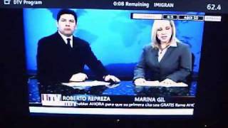 Channel 62.4 - highly informative newscast