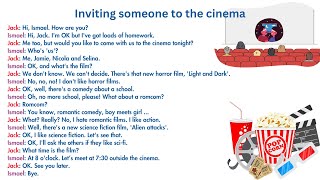 (5) LUYỆN NGHE NÓI TIẾNG ANH - Inviting someone to the cinema  - Let's study with Mây