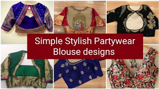 Simple Stylish Partywear Blouse designs  ❤️ Beautiful collection designs ideas