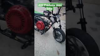 420 Predator mini bike stretched