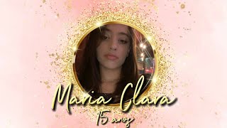 Retrospectiva Maria Clara 15 anos - Dourado e Rose