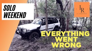 Weekend SOLO didn't go as planned. Fraser Beach - Catherine Hill Bay - Watagans National Park