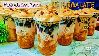 BULAN PUASA MINUMAN INI WAJIB ADA‼️ES KURMA LATTE ‼️IDE JUALAN MINUMAN KEKINIAN @dapurshanum