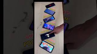 Galaxy Z Fold 6😈 𝙑𝙨 iPhone 13 Pro💀 𝙑𝙨 IQOO 12 PRO 𝙑𝙨 POCO X6 PRO 𝙑𝙨 90FPS -FREEFIRE TEST #freefire