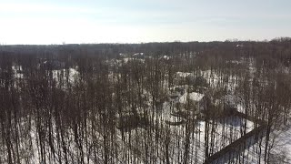 Snow Day Drone Fly-Over