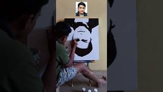 kapil sharma portirat painting😍😍 #short #art #youtubeshorts #roadsideartist