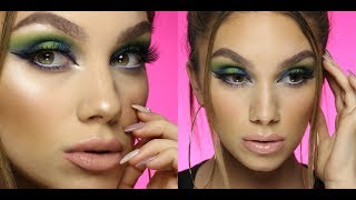 Peacock Cool Tone Makeup | Julia Dantas