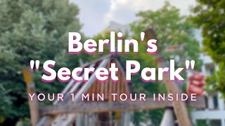 Berlin's "Secret Park" 🌿 Your 1-min tour inside -  Red Tape Tips