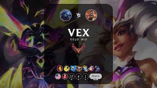 Vex Mid vs Qiyana - NA Grandmaster Patch 14.8