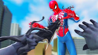 IMPALING My Spiderman Friend as VENOM... (Bonelab VR Mods)