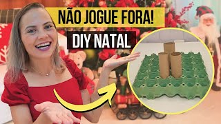 DIY NATAL 2023🎄Faça Você Mesmo LINDA DECORAÇÃO GASTANDO POUCO ✨Ideias Baratinhas Para o Natal