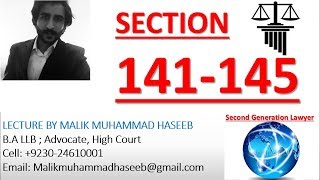 SECTION-144 Punishment of Unlawful Assembly (CHAPTER - XIII ) OF THE PAKISTAN PENAL CODE 1860