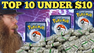 TOP 10 Pokémon Cards To Invest In Under $10! BUY NOW?