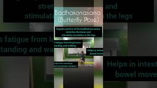 Badhakonasana  Benefits