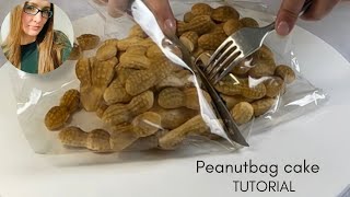 Creating a Hyper-Realistic 100% edible Peanut Bag Cake with an edible plastic Step-by-Step Tutorial