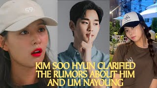 KIM SOO HYUN CLARIFIED THE RUMORS ABOUT HIM AND LIM NAYOUNG CAPTURED AT THE EVENT