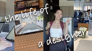 INTERIOR DESIGNER VLOG | life as a remote residential designer