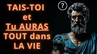 Le Pouvoir Époustouflant du Silence - Avantages Incalculables du Silence Stoïcien.