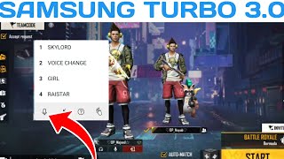 Samsung Voice Changer Install Any Device [ NO ROOT ] Game Turbo 3.0 | Voice change like raister