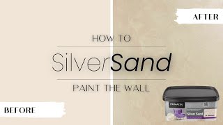 DIY | Primacol Decorative | Silver Sand Paint | Instructional Video | Accent Wall