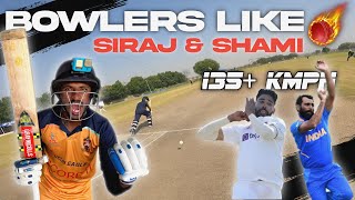 They Are BOWLING Like SIRAJ & SHAMI 😨 || Facing 135+ KMPH Fast SWINGING BALLS 🔥