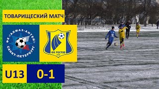 Футбольный матч ФК Алмаз Антей 2008 - ФК Ростов 2008